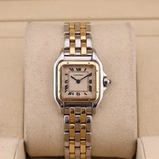 Cartier Panthère 66921 22mm Yellow gold and Stainless steel Champagne