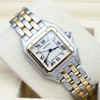 Cartier Panthère 83949 27mm Yellow gold and Stainless steel White