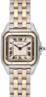 Cartier Panthère Ruban 1120 22mm Yellow gold and Stainless steel White