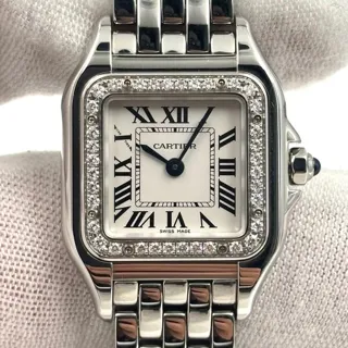 Cartier Panthère W4PN0007 22mm Stainless steel Silver