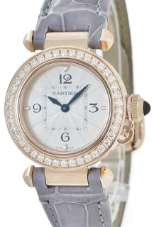 Cartier Pasha de Cartier WJPA0017 30mm Rose gold Silver