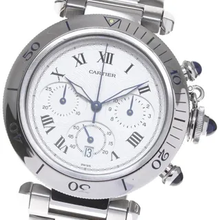 Cartier Pasha W31018H3 38mm Stainless steel Silver