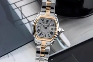 Cartier Roadster W62026Y4 2675 31mm Yellow gold and Stainless steel Silver