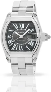 Cartier Roadster 2510 W62041V3 38mm Stainless steel Black