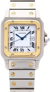 Cartier Santos 2961 29mm Two-Tone White