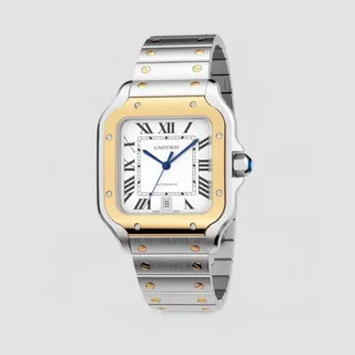 Cartier Santos W2SA0009 40mm Stainless steel Silver