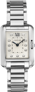 Cartier Tank Anglaise W4TA0003 Stainless steel Silver