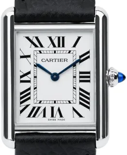 Cartier Tank WSTA0041 33.5mm Stainless steel Silver