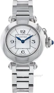 Cartier Pasha Miss Pasha W3140007 Stainless steel Silver