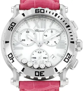 Chopard Happy Sport 8499 42mm Stainless steel White