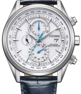 Citizen Eco-Drive AT8260-18A 43mm Stainless steel White