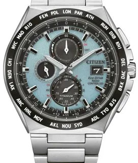 Citizen Eco-Drive AT8238-84M 44mm Titanium Blue