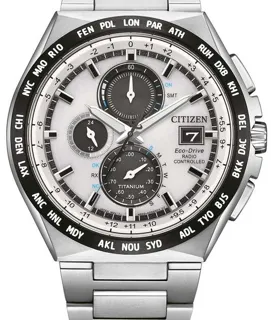 Citizen Eco-Drive AT8238-84A 44mm Titanium White