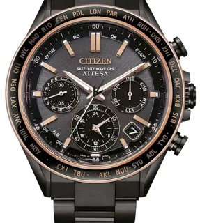 Citizen Satellite Wave CC4074-61W 45mm Titanium Gray