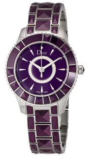 Dior New Christal CD143112M001 Stainless steel Purple