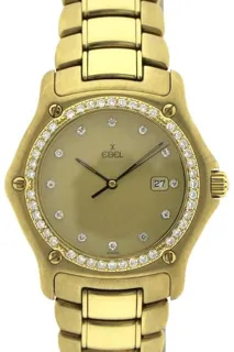 Ebel Classic 887911 35.5mm Yellow gold Champagne