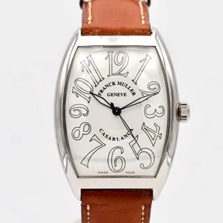 Franck Muller Casablanca 6850 34mm Stainless steel White