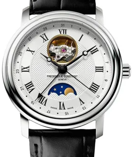 Frédérique Constant Classics Moonphase FC-335MC4P6 40mm Stainless steel White