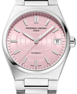 Frédérique Constant FC-303LP2NH6B 34mm Stainless steel Pink