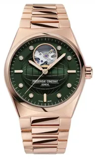 Frédérique Constant Ladies Automatic Heart Beat FC-310MPGRD2NH4B 34mm Stainless steel Green