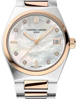 Frédérique Constant FC-240MPWD2NH22B 31mm Stainless steel White