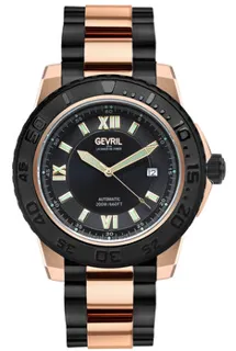 Gevril Sea Cloud 3123B Stainless steel Black