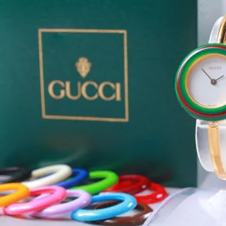 Gucci 11/12.2 26mm Stainless steel White