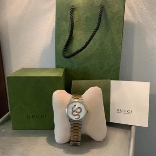 Gucci G-Timeless YA1264075 38mm Stainless steel Silver