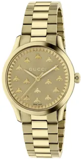 Gucci G-Timeless M132026 38mm 18k yellow gold Golden