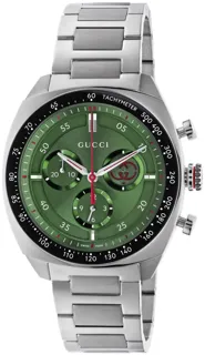 Gucci Interlocking YA142318 41mm Stainless steel Green