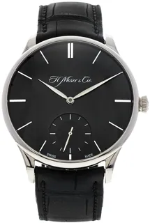 H. Moser & Cie. Venturer 2327-0201 White gold Black