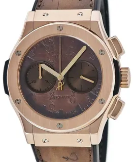 Hublot Classic Fusion Chronograph 521.OX.0500.VR.BER17 45mm Rose gold Brown