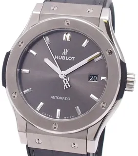 Hublot Classic Fusion Racing Grey 542.NX.7071.LR 41mm Titanium Gray