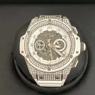 Hublot King Power 701.NE.0127.GR.1704 48mm Titanium White