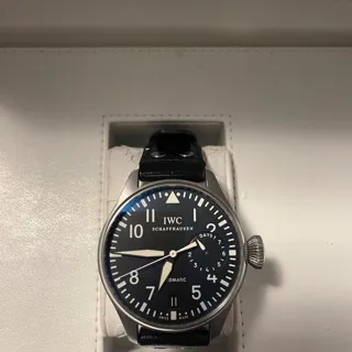 IWC Big Pilot IW500401 46mm Stainless steel Black