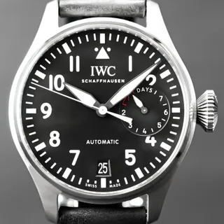 IWC Big Pilot IW501001 Stainless steel Black