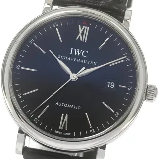 IWC Portofino IW356502 40mm Stainless steel Black