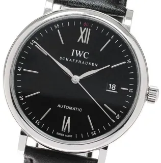 IWC Portofino IW356502 40mm Stainless steel Black