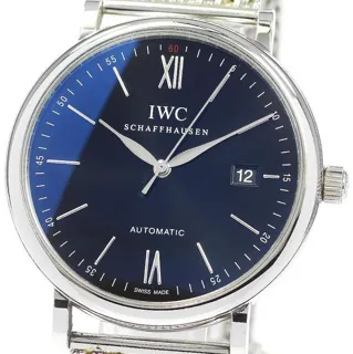 IWC Portofino IW356506 40mm Stainless steel Black