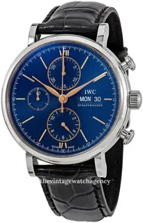 IWC Portofino IW391036 42mm Stainless steel Blue