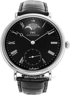 IWC Portofino IW544801 46mm Stainless steel Black