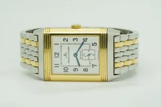 Jaeger-LeCoultre Reverso Grande Taille 270.5.62 Yellow gold and Stainless steel Silver