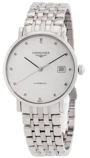 Longines Elegant L4.810.4.77.6 37mm Stainless steel Silver