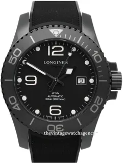 Longines HydroConquest L37844569 43mm Ceramic Black