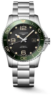 Longines HydroConquest 00 DIAL Stainless steel Black