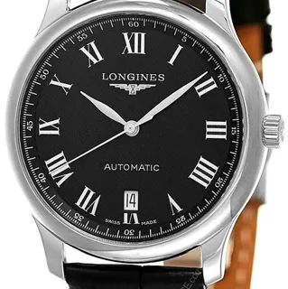 Longines Master Collection L2.628.4.51.7 / L26284517 38.5mm Stainless steel Black