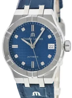 Maurice Lacroix AIKON AI6006-SS001-450-1 35mm Stainless steel Blue