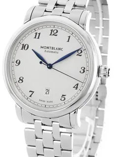 Montblanc Star 117324 42mm Stainless steel Silver