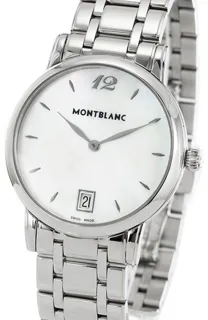 Montblanc Star Classique 108764 34mm Stainless steel White