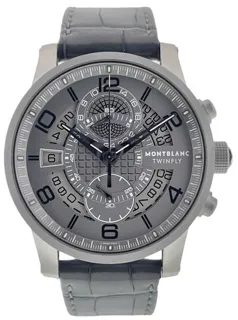 Montblanc TimeWalker 107338 43mm Titanium Gray